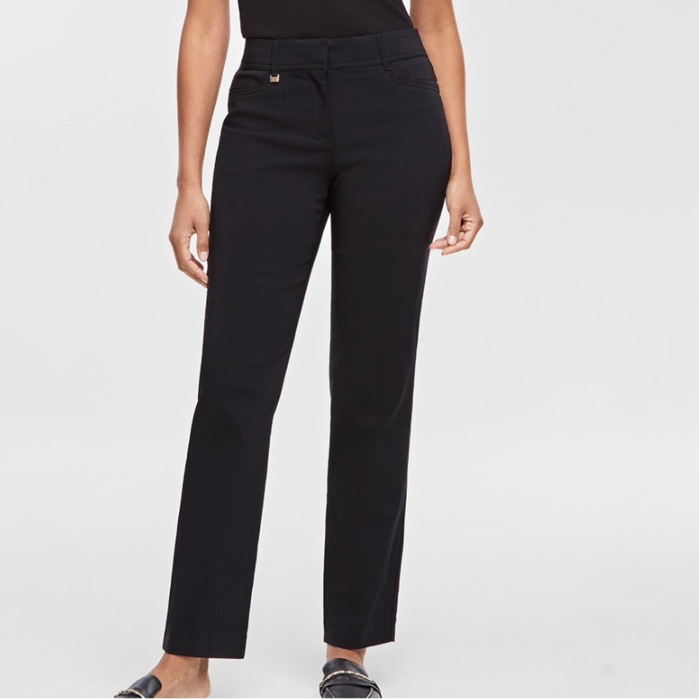 Black Slim Fit Pants